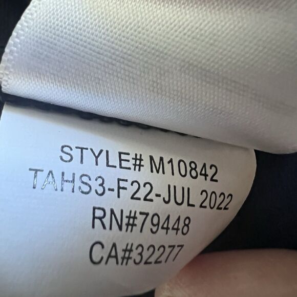 Marmot Pants Mens Sz 40 Hiking Outdoor  Black Belted Nylon Camping Zip Pockets - Picture 9 of 13